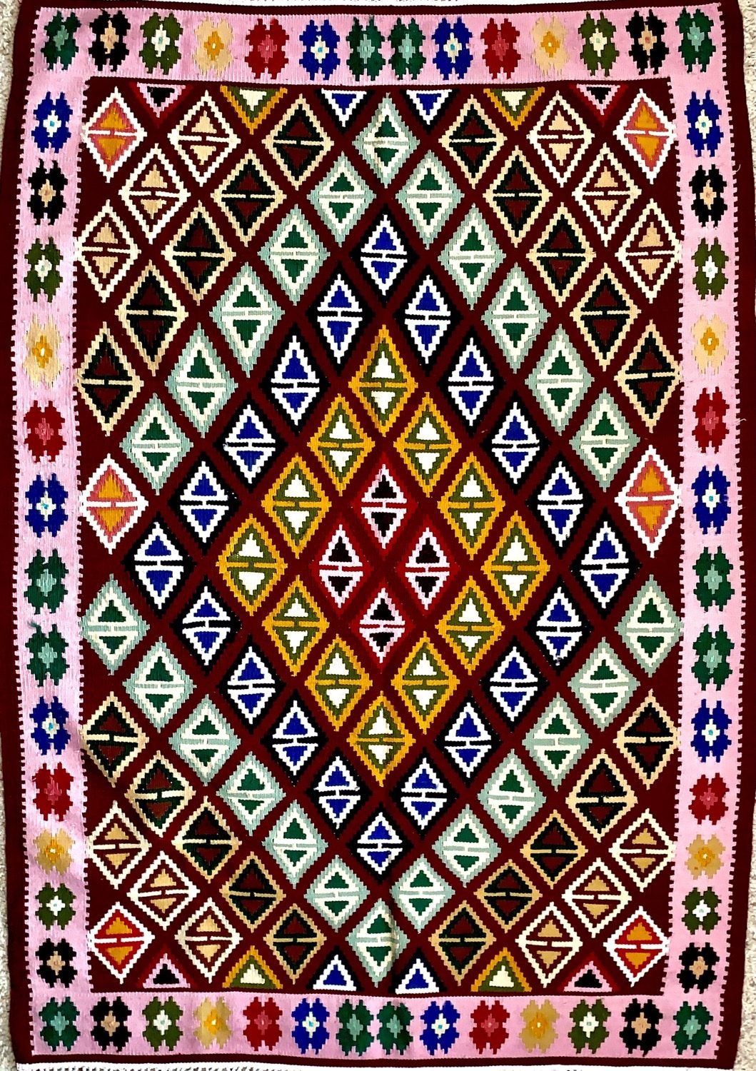 Kurdish Kilim Rug 1 - Image 2