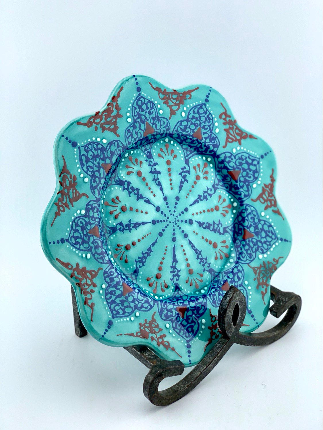 Turquoise plate - Image 2
