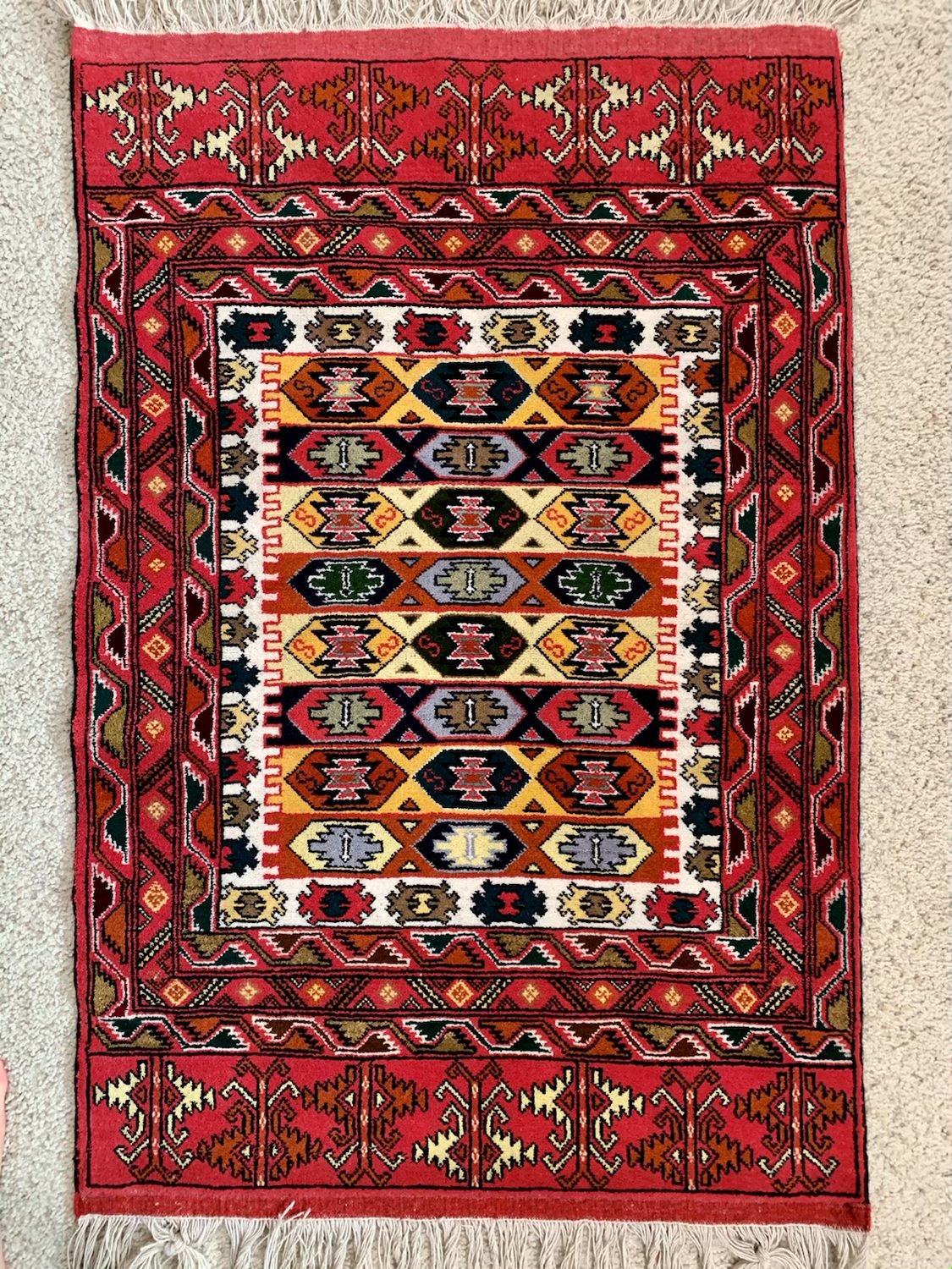 Turkaman Persian Rug 1 - Image 3