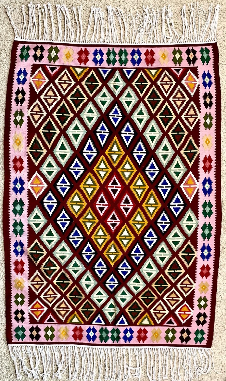 Kurdish Kilim Rug 1 - Image 7