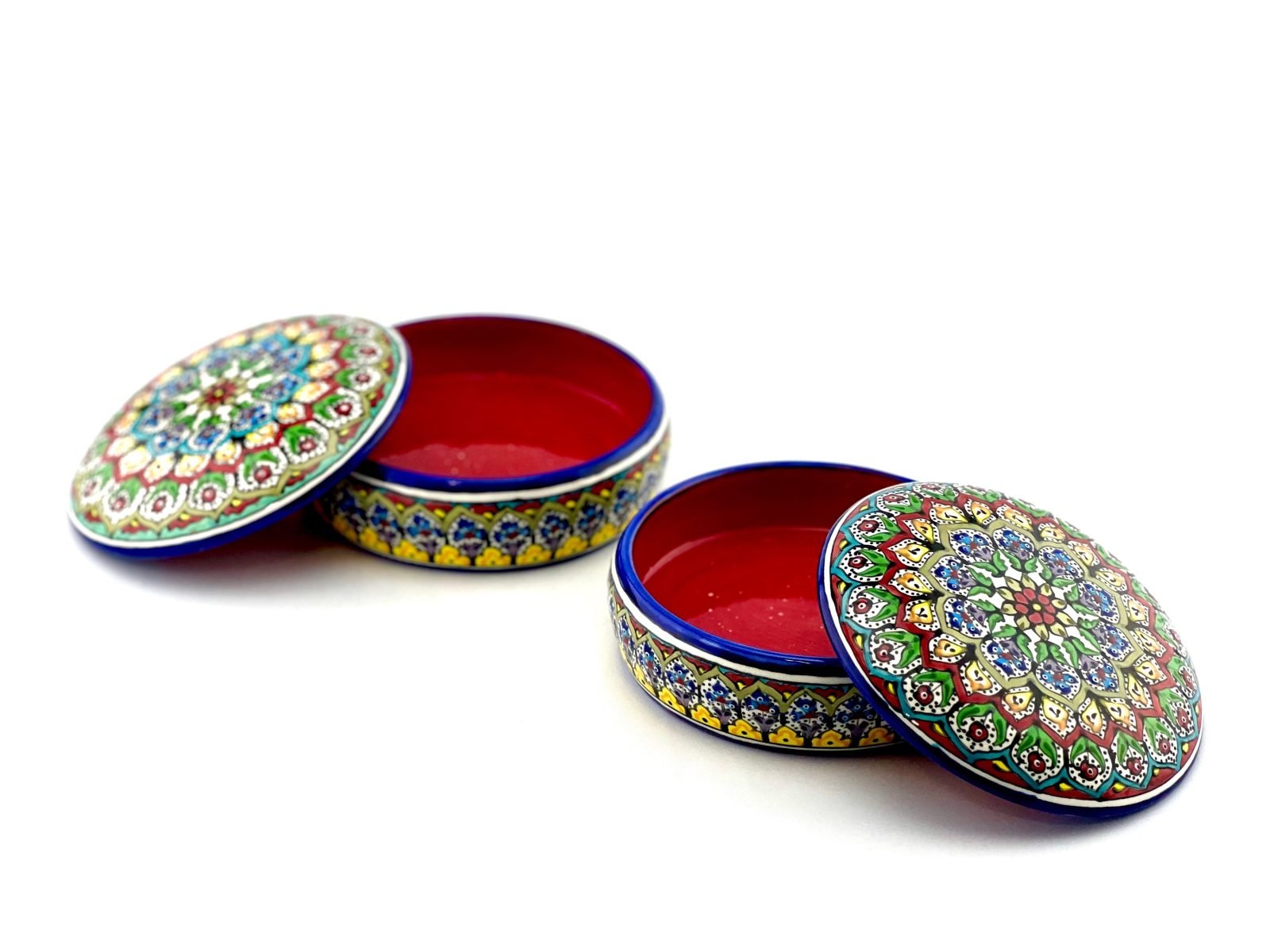 Round jewelry box in my special garden design - Image 6